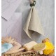 Πετσέτα Προσώπου Serene Pop Corn Dusty Green Jacquard Cotton Cokitex (50x100) 1Τεμ