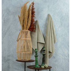 Πετσέτα Προσώπου Serene Pop Corn Dusty Green Jacquard Cotton Cokitex (50x100) 1Τεμ Πετσέτα Προσώπου Serene Pop Corn Dusty Green Jacquard Cotton Cokitex (50x100) 1Τεμ