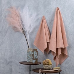 Πετσέτα Προσώπου Serene Pop Corn Powder Jacquard Cotton Cokitex (50x100) 1Τεμ