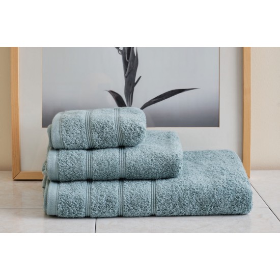 Πετσέτα Προσώπου Lovable Green Cotton Cokitex (50x100) 1Τεμ