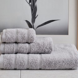 Πετσέτα Προσώπου Lovable L.Grey Cotton Cokitex (50x100) 1Τεμ