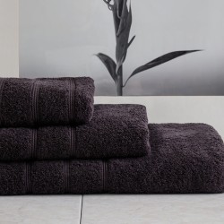 Πετσέτα Προσώπου Lovable Black Cotton Cokitex (50x100) 1Τεμ