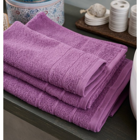 Πετσέτα Προσώπου Lovable Dusty Lavender Cotton Cokitex (50x100) 1Τεμ
