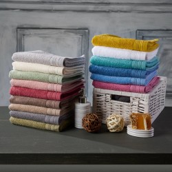 Πετσέτα Προσώπου Bath Towels Series Olive Cotton Cokitex (50x90) 1Τεμ
