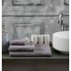 Πετσέτα Χεριών Bath Towels Series Grey Cotton Cokitex (30x50) 1Τεμ