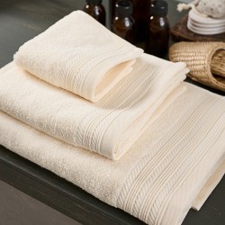 Πετσέτα Χεριών Bath Towels Series Ivory Cotton Cokitex (30x50) 1Τεμ