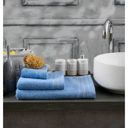Πετσέτα Χεριών Bath Towels Series Sky Blue Cotton Cokitex (30x50) 1Τεμ