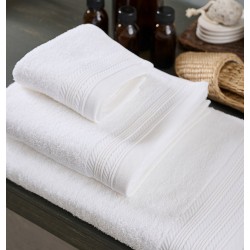 Πετσέτα Χεριών Bath Towels Series White Cotton Cokitex (30x50) 1Τεμ