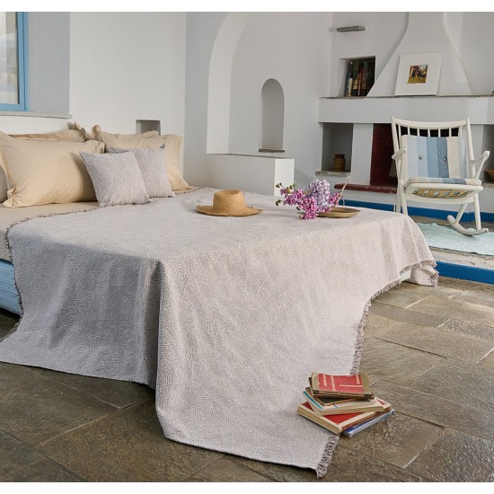 Ριχτάρι Τριθέσιου Voyage Zen Greige Cokitex (180x300) 1Τεμ