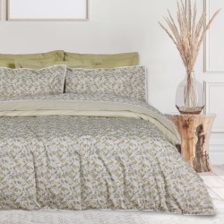 Σεντόνια King Σετ Prestige Prints 1692 Satin Cotton Das Home (250x270) 4Τεμ