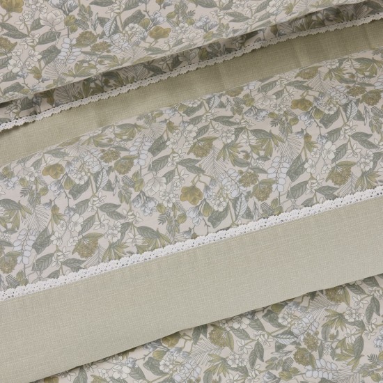 Σεντόνια King Σετ Prestige Prints 1692 Satin Cotton Das Home (250x270) 4Τεμ