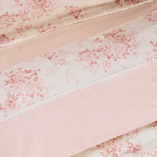 Σεντόνια King Σετ Prestige Prints 1694 Satin Cotton Das Home (250x270) 4Τεμ