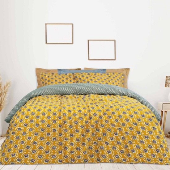 Κουβερλί Υπέρδιπλο Casual Line Prints 5402 Polycotton Das Home (220x240) 1Τεμ