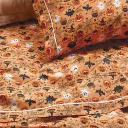 Παπλωματοθήκη Παιδική Μονή Σετ Kids 4969 Orange Das Home (160x240) 2Τεμ