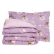 Παπλωματοθήκη Παιδική Μονή Σετ Kids 4972 Pink-Purple Cotton Das Home (160x240) 2Τεμ