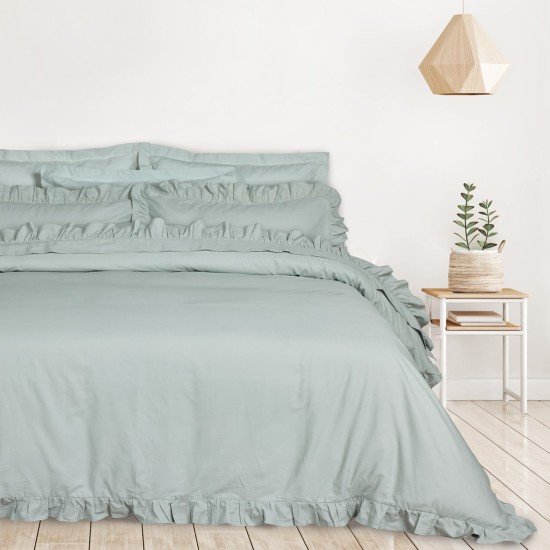 Σεντόνια Υπέρδιπλα Σετ Daily 3166 Percale Cotton Das Home (240x270) 4Τεμ