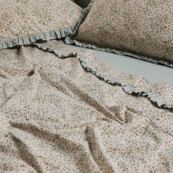 Παπλωματοθήκη Υπέρδιπλη Σετ Daily 3179 Taupe Cotton Das Home (220x240) 3Τεμ