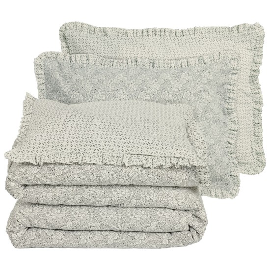 Παπλωματοθήκη Υπέρδιπλη Σετ Daily 3180 Beige-Black Cotton Das Home (220x240) 3Τεμ