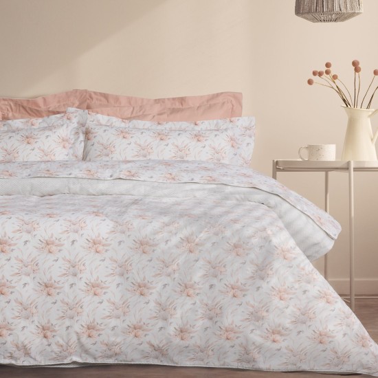 Παπλωματοθήκη Υπέρδιπλη Σετ Daily Prints 3181 Cotton Das Home (220x240) 3Τεμ