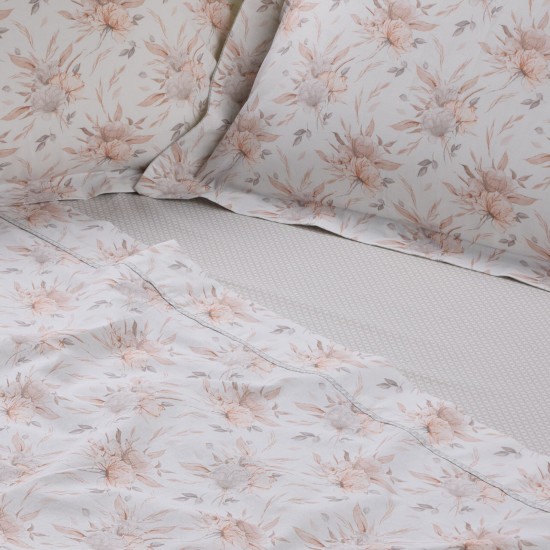 Παπλωματοθήκη Υπέρδιπλη Σετ Daily Prints 3181 Cotton Das Home (220x240) 3Τεμ