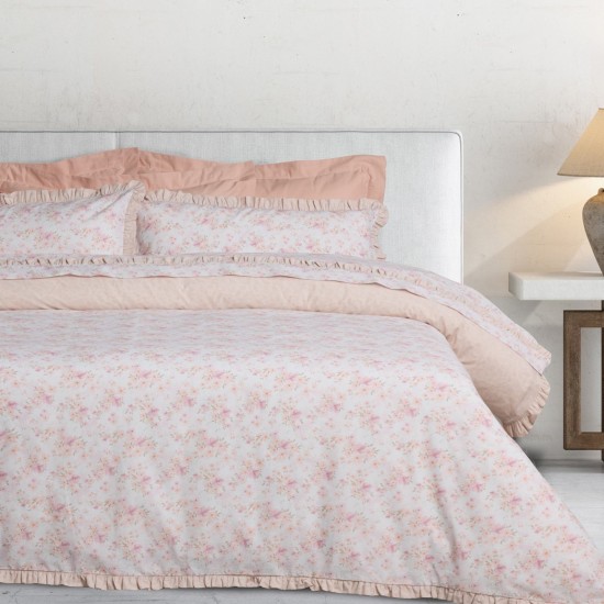Παπλωματοθήκη Υπέρδιπλη Σετ Daily Prints 3183 Cotton Das Home (220x240) 3Τεμ