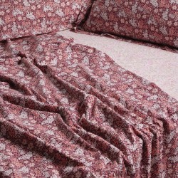 Παπλωματοθήκη Υπέρδιπλη Σετ Casual 5433 Bordeaux-Nute Das Home (220x240) 3Τεμ