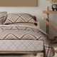 Παπλωματοθήκη Υπέρδιπλη Σετ Casual 5435 Beige-Black Das Home (220x240) 3Τεμ
