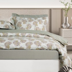 Παπλωματοθήκη Μονή Σετ Happy 9686 Mint Cotton Das Home (160x240) 2Τεμ