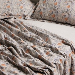 Παπλωματοθήκη Μονή Σετ Happy 9687 Beige Cotton Das Home (160x240) 2Τεμ