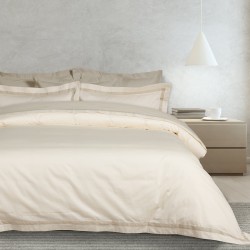Παπλωματοθήκη Υπέρδιπλη Σετ Executive 1699 Satin Cotton Das Home (220x240) 3Τεμ