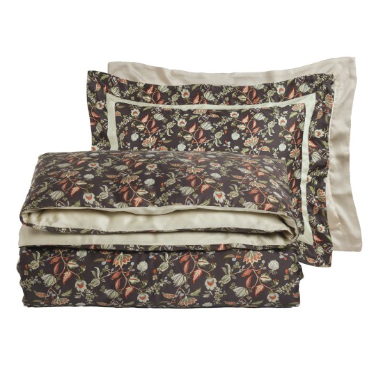 Παπλωματοθήκη Υπέρδιπλη Σετ Executive 1706 Green-Grey 310TC Tencel Das Home (220x240) 3Τεμ