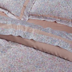 Παπλωματοθήκη Υπέρδιπλη Σετ Executive 1706 Pink 310TC Tencel Das Home (220x240) 3Τεμ