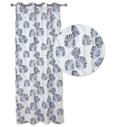 Κουρτίνα Με Κρίκους Curtain Line 2177 Pol. Das Home (140x260) 1Τεμ