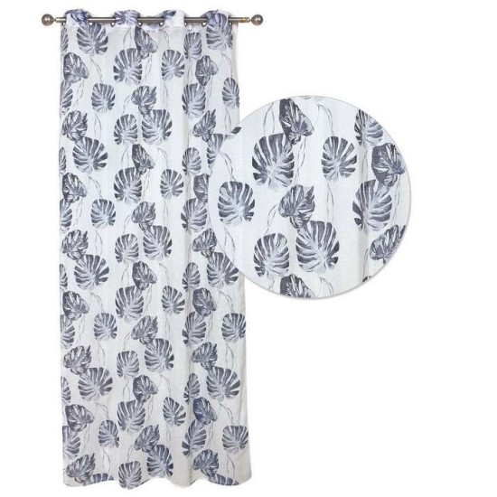 Κουρτίνα Με Κρίκους Curtain Line 2177 Pol. Das Home (140x260) 1Τεμ