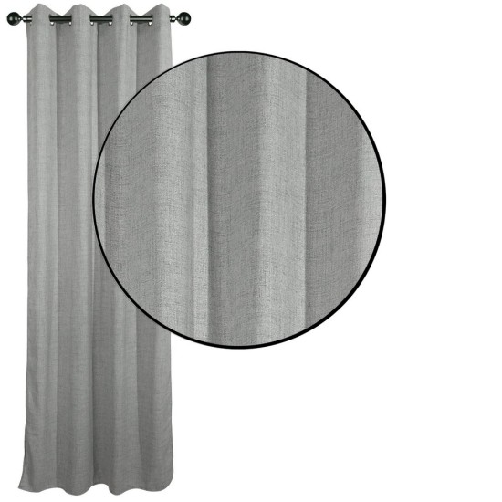 Κουρτίνα Με Κρίκους Curtain Line Colours 2237 Das Home (140x270) 1Τεμ
