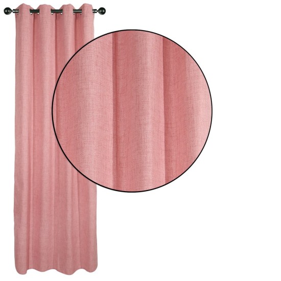 Κουρτίνα Με Κρίκους Curtain Line Colours 2238 Das Home (140x270) 1Τεμ