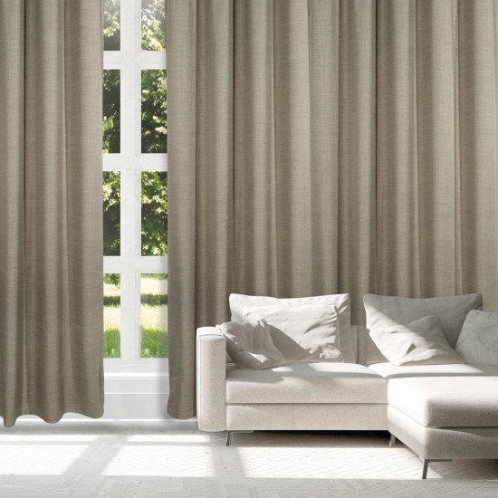 Κουρτίνα Με Κρίκους Curtain Line Colours 2243 Das Home (140x270) 1Τεμ