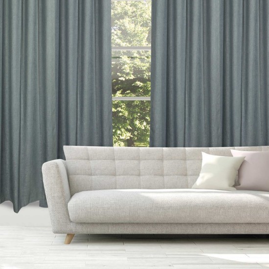 Κουρτίνα Με Κρίκους Curtain Line Colours 2245 Black Out Das Home (140x270) 1Τεμ