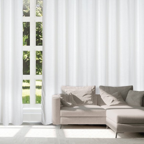 Κουρτίνα Με Τρούκς Curtains 2249 Μέτριας Σκίασης Das Home (140x270) 1Τεμ