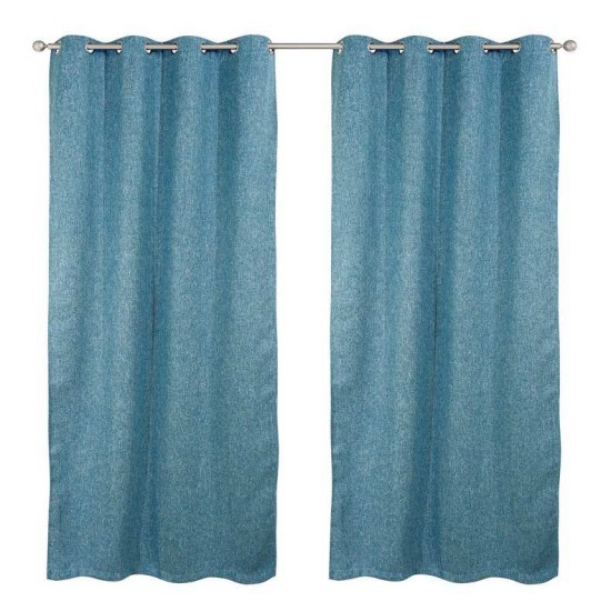 Κουρτίνα Curtains Line Colours 2132 Black Out Das Home (140x280) 1Τεμ