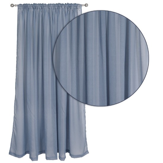 Κουρτίνα Με Τρέσα Curtains Line Organza 2199 Das Home (300x270) 1Τεμ