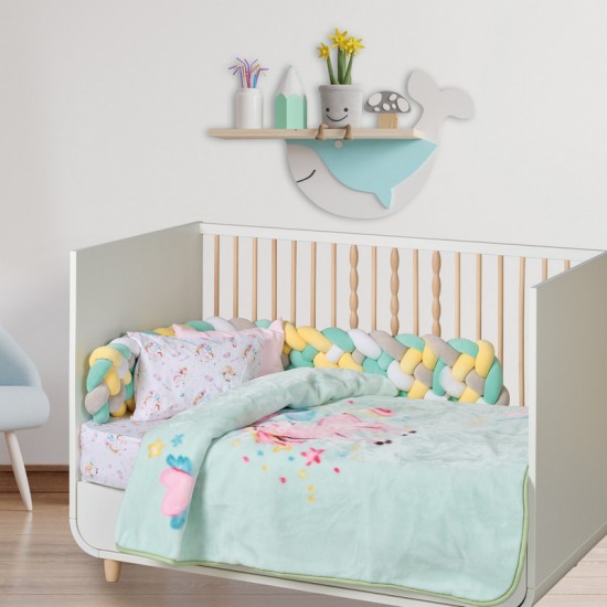 Κουβέρτα Βελουτέ Κούνιας Baby Fun 4919 Das Home (110x140) 1Τεμ