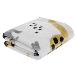 Κουβέρτα Βελουτέ Βρεφική Κούνιας Baby 4977 Mint-Taupe Cotton Das Home (110x140) 1Τεμ