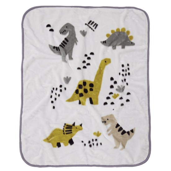 Κουβέρτα Βελουτέ Βρεφική Κούνιας Baby 4977 Mint-Taupe Cotton Das Home (110x140) 1Τεμ