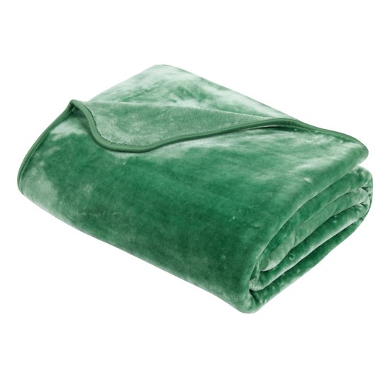 Κουβέρτα Βελουτέ Μονή Blankets Velour 0293 Green Das Home (160x220) 1Τεμ