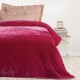 Κουβέρτα Βελουτέ Μονή Blankets Velour 0294 Pink Das Home (160x220) 1Τεμ