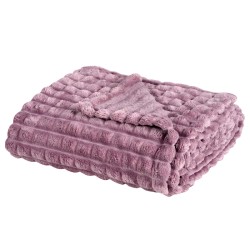 Κουβέρτα Fleece Καναπέ 1358 Ανάγλυφο Das Home (130x170) 1Τεμ