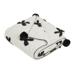 Κουβέρτα Καναπέ Blankets 1380 Beige Jacquard Das Home (130x170) 1Τεμ