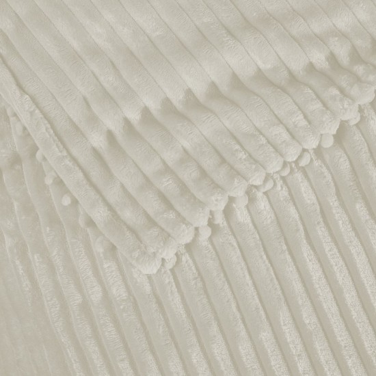 Κουβέρτα Fleece Υπέρδιπλη Blanket Line Pom-Pom 1353 Das Home (220x240) 1Τεμ