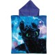Πόντσο Θαλάσσης Παιδικό Cartoon Line Prints Train Your Dragon 5868 Cotton Das Home (50x115) 1Τεμ